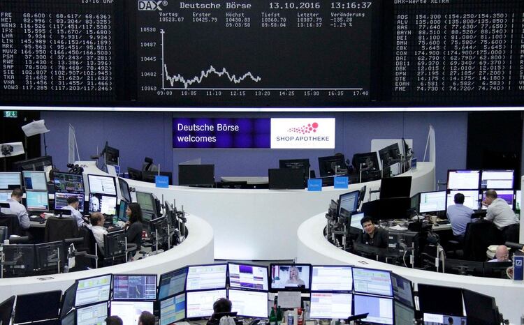 La bolsa de Frankfurt (Reuters)