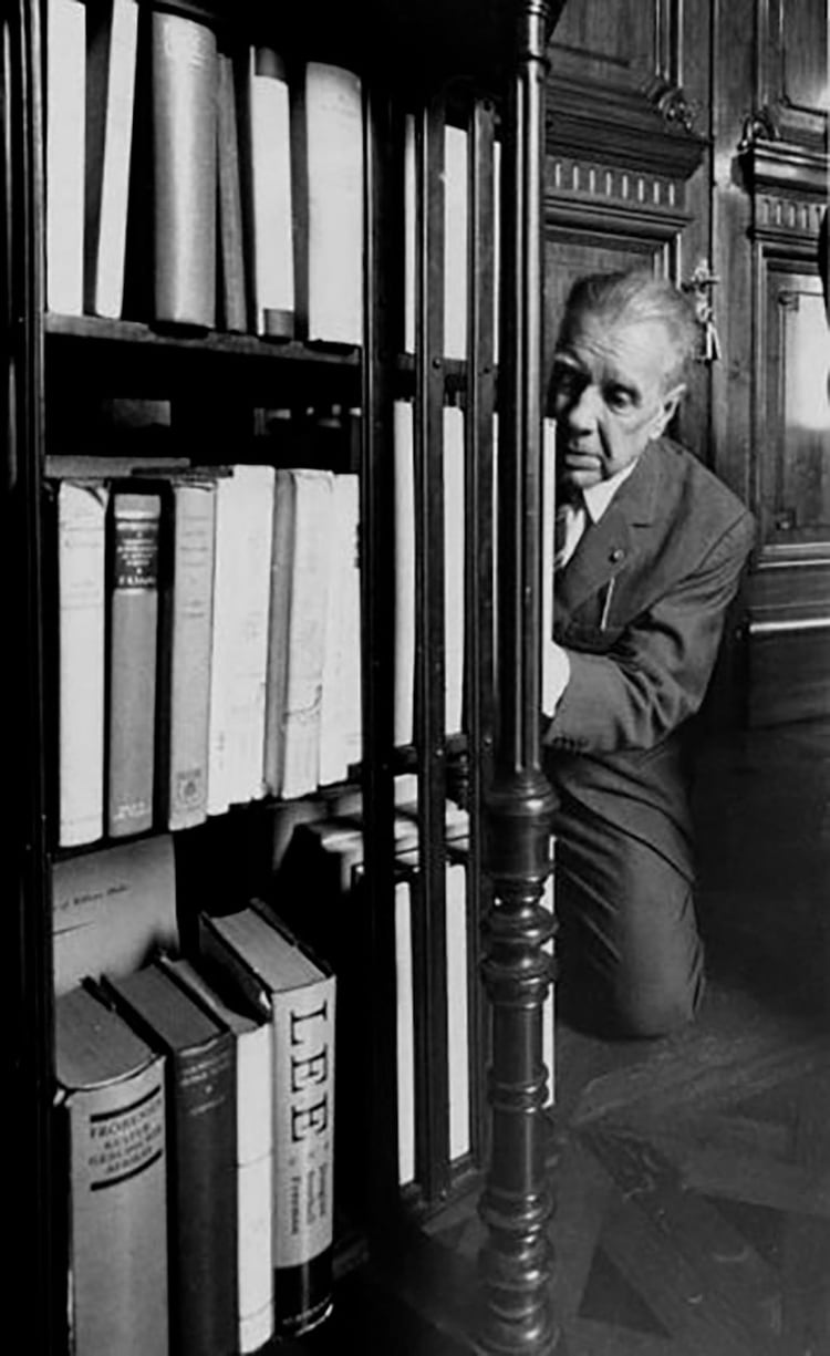 Borges (Foto de Sara Facio)