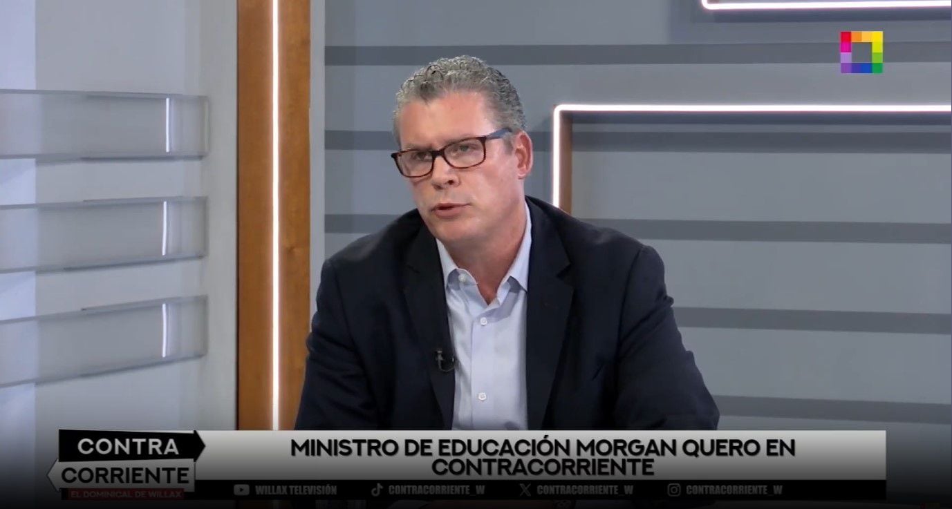 Ministro de Educación responde sobre la visita de Alberto Otárola a Palacio de Gobierno y el caso de sus 'amigas'. (Captura: 'contracorriente')
