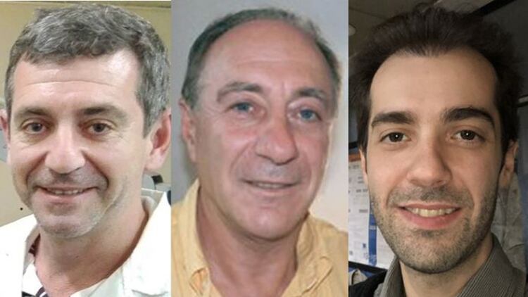 Sergio Lew, Sergio Gwirc y Fabián Acquaticci son los investigadores detrás de la novedosa técnica