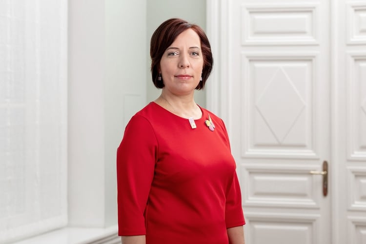 Mailis Reps, ministra de Educación de Estonia (Foto: Ministerio de Educación de Estonia)