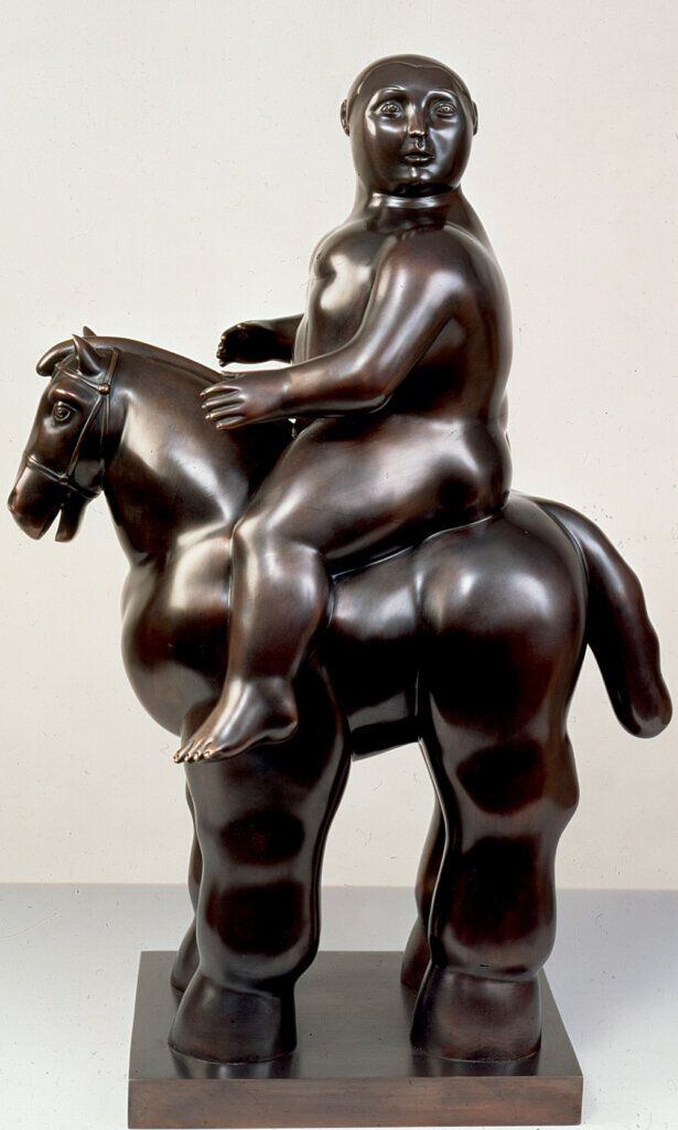 Esta escultura es la obra más costosa del Maestro Fernando Botero - crédito Galería Duque Arango