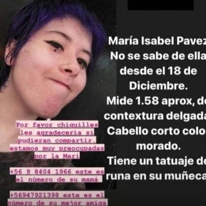 Familiares y amigos crearon una campaña en redes sociales para obtener información del paradero de la joven desaparecida
