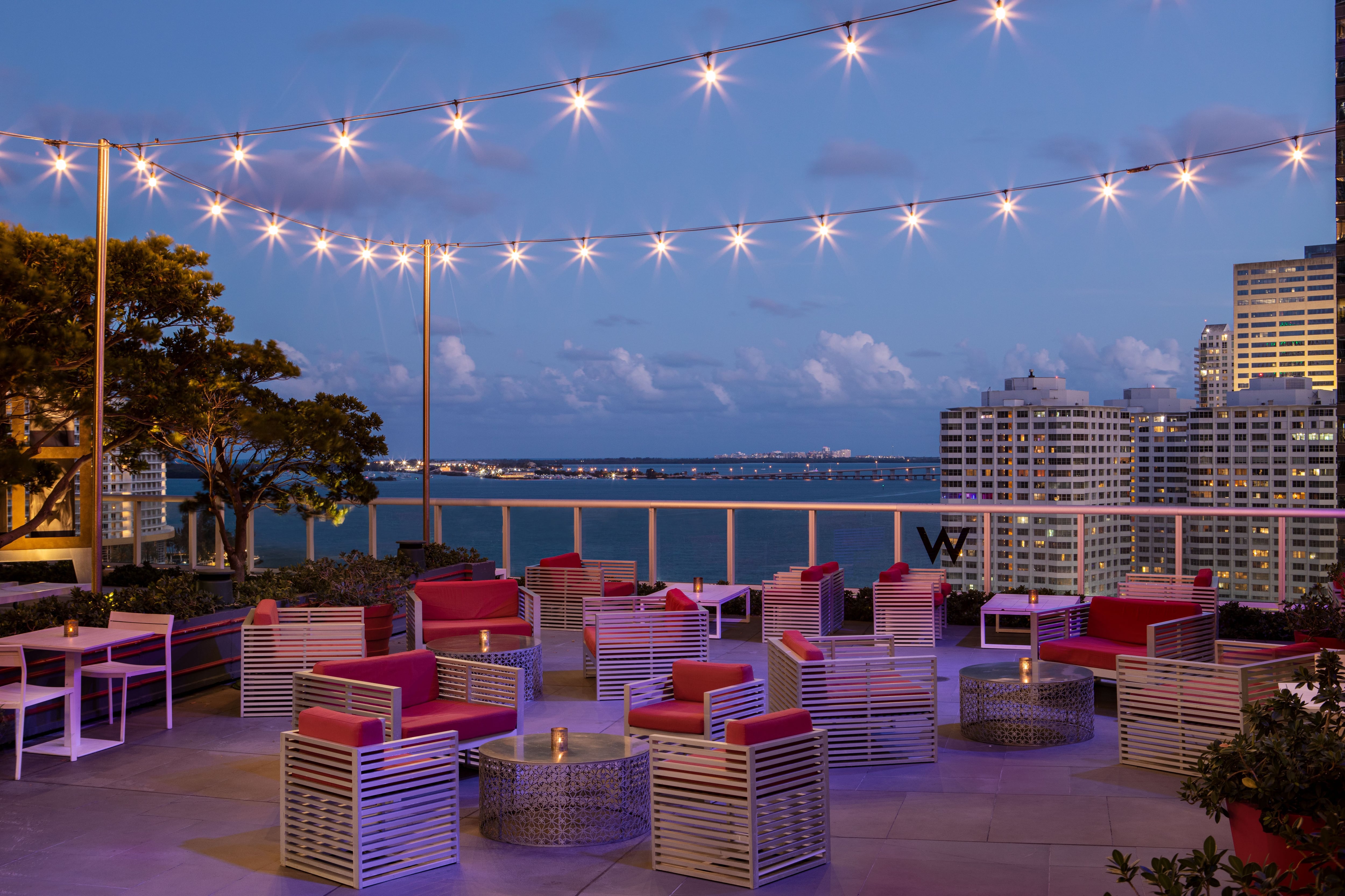 W Miami en Brickell ofrece varias opciones para los mejores destinos. (W Miami)