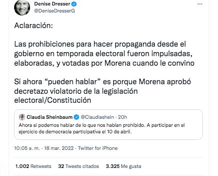 Denise Dresser vs Sheinbaum