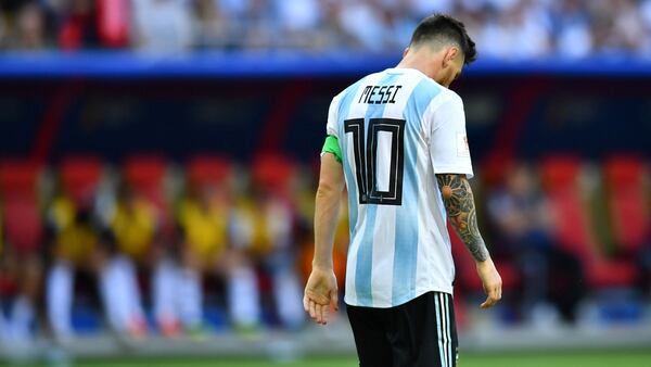El ex delantero remarcó que Messi no hizo un buen Mundial, pero cargó las tintas en la falta de juego colectivo (Foto: REUTERS/Dylan Martinez)