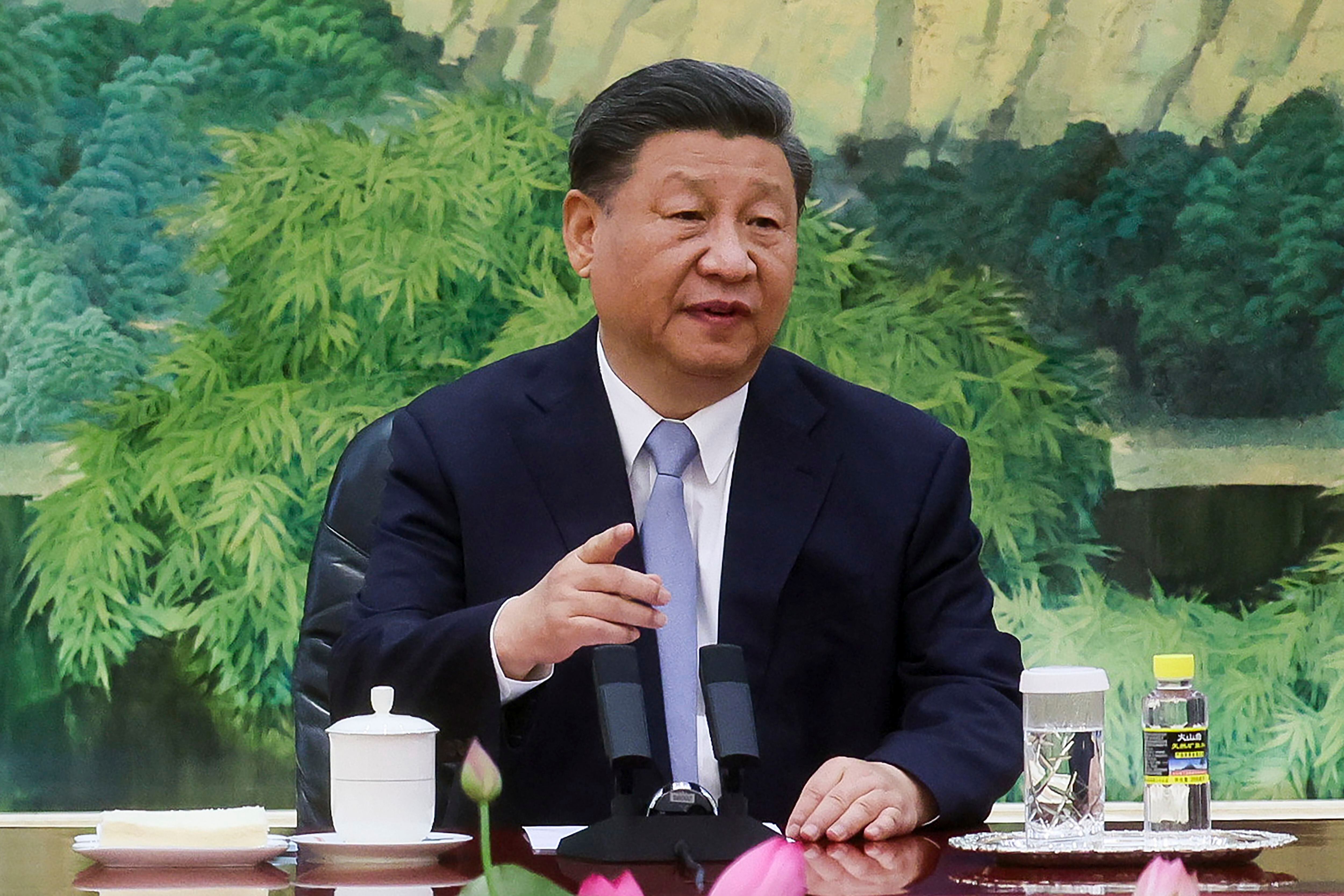 El presidente chino Xi Jinping. (Leah Millis/Pool Foto via AP, File)