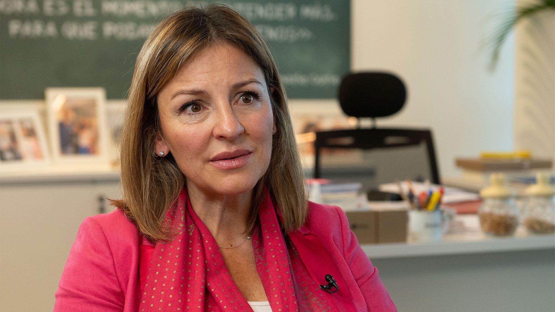 Soledad Acuña, ministra de Educación de la Ciudad, bajó ayer su candidatura a jefa de Gobierno porteña (Gastón Taylor)