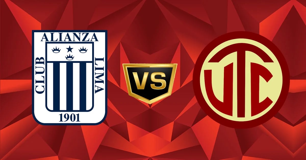 Alianza Lima vs UTC LIVE TODAY: They meet in Cajamarca for date 7 of the opening tournament of La Liga 1