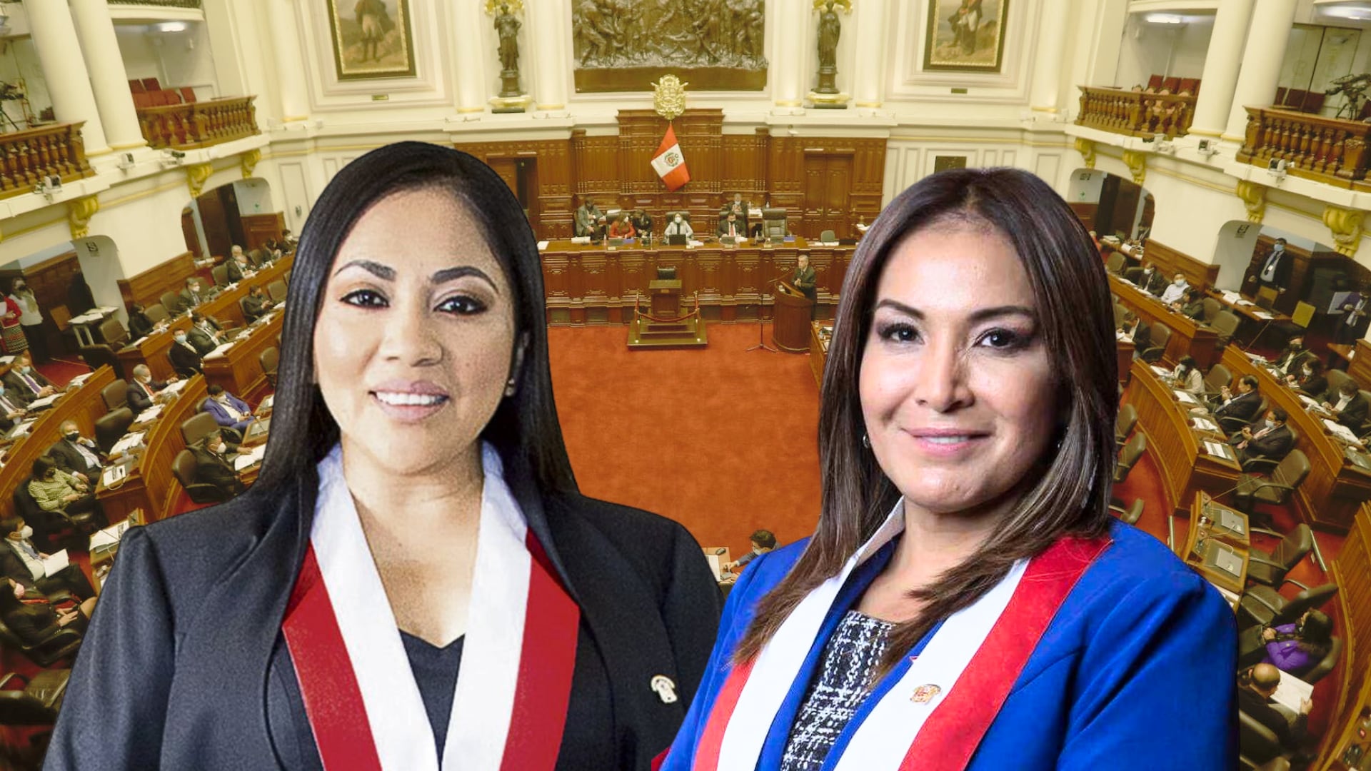 La Comisión de Ética blinda a Heidy Juárez y a Magaly Ruiz, congresistas acusadas de 'mocha sueldo' | Composición Infobae