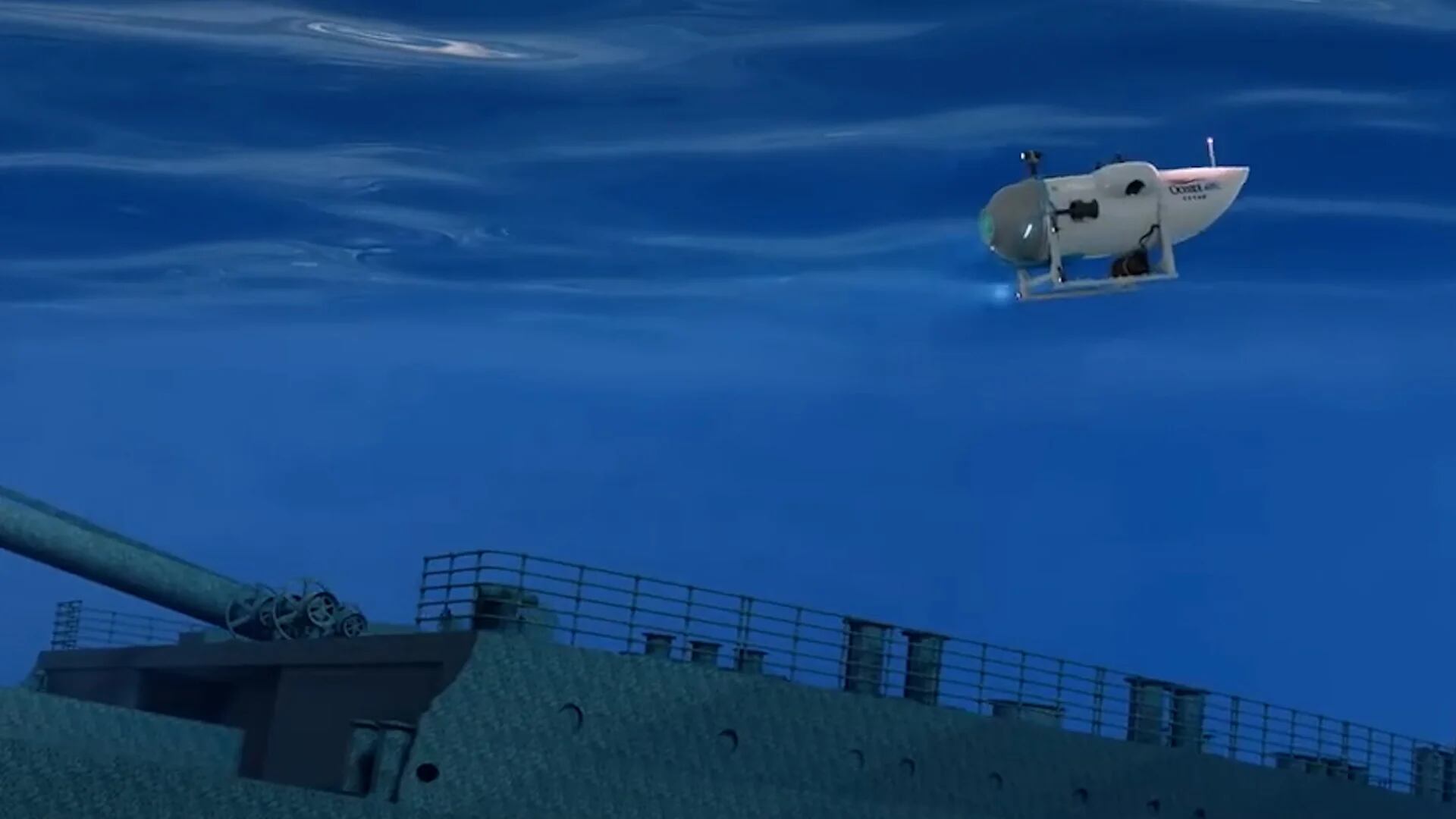El impactante video de animación que explica paso a paso cómo fue la implosión del Titan