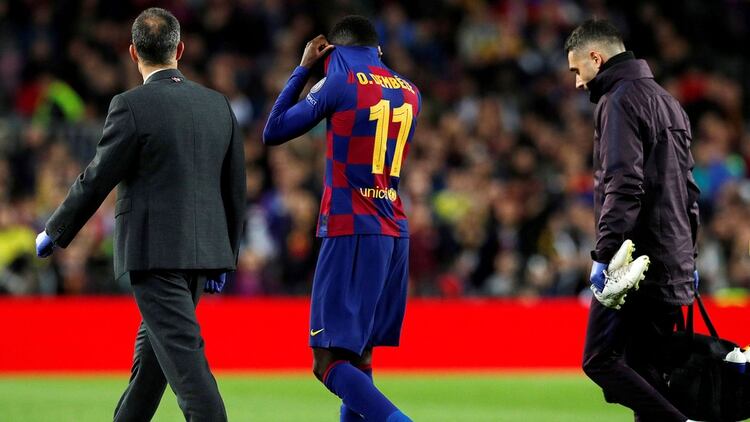 Dembelé estará seis meses fuera de los campos de juego 