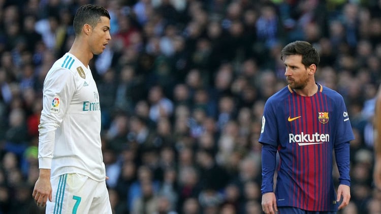 Lionel Messi y Cristiano Ronaldo mantienen la hegemonía hace una década