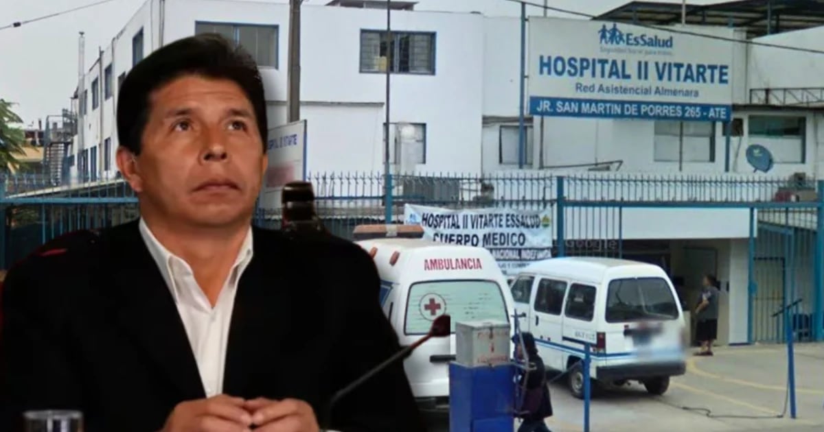 Pedro Castillo is discharged after suffering a severe decompensation