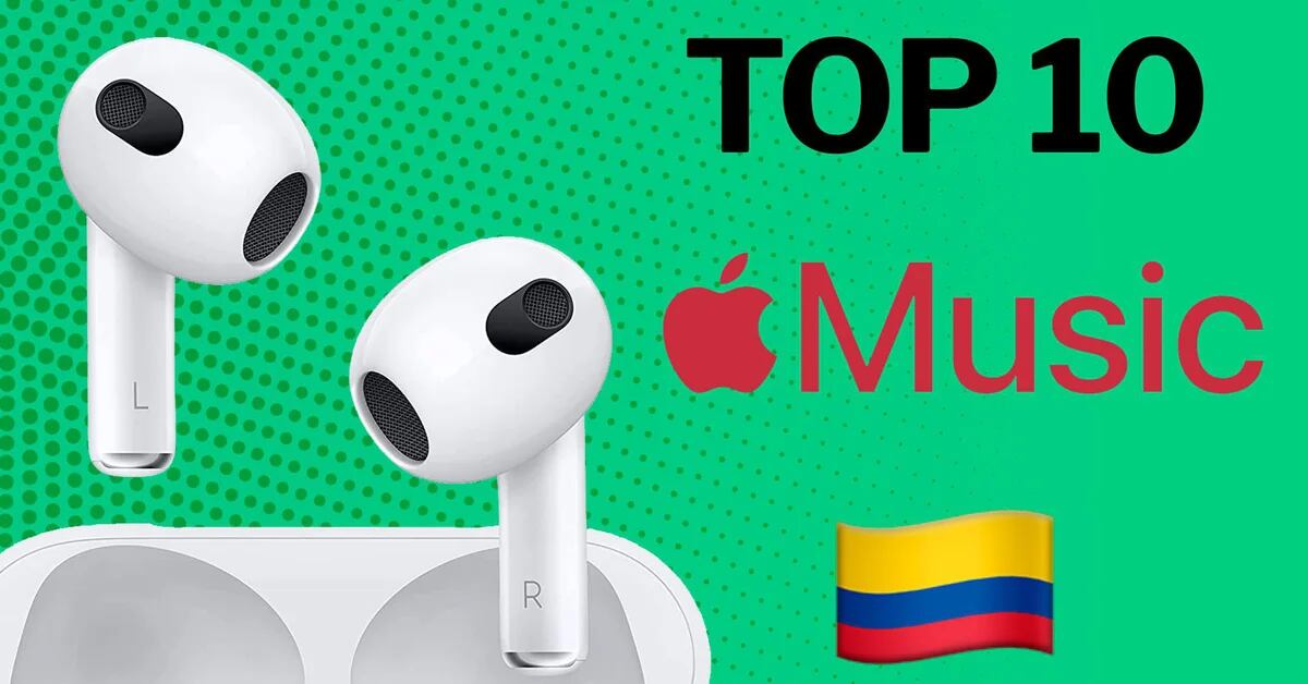 Apple Ranking in Colombia: Top 10 Most Streamed Songs Today