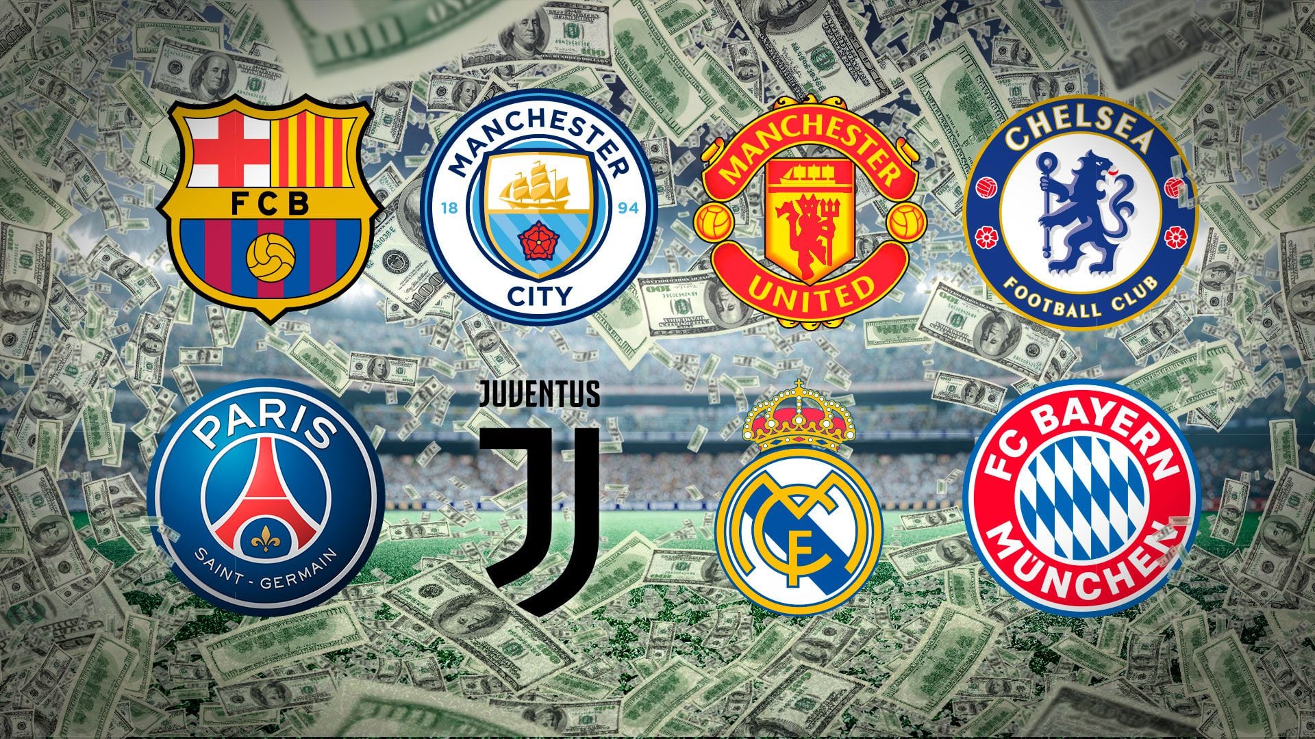 Algunos de los clubes más valiosos del mundo 