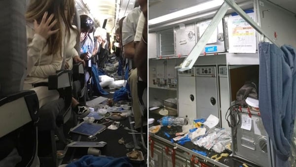 La turbulenecia que atravesó el vuelo AR 1303 de Aerolíneas Argentinas dejó un saldo de 20 heridos