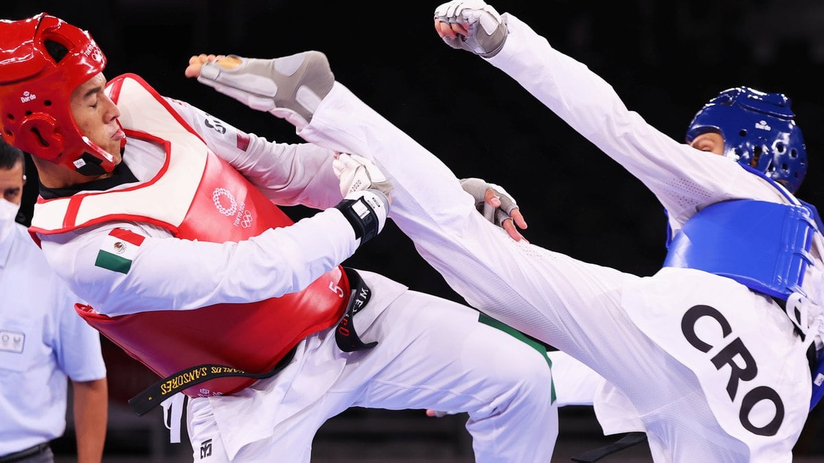 El taekwondoín Carlos Sansores perdió en su debut en Tokio ...