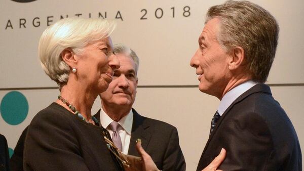 Mauricio Macri cerró la Tercera Reunión de Ministros de Finanzas del G20, el 22 de julio de 2018 en Buenos Aires