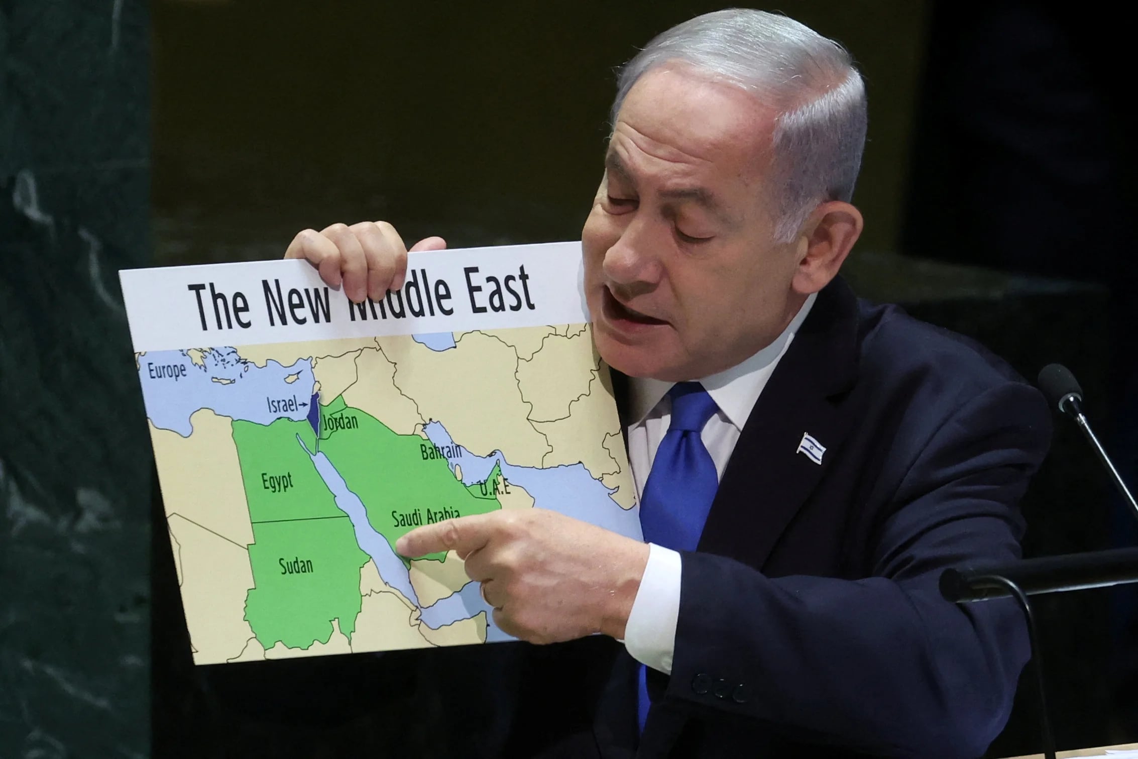 Benjamin Netanyahu habló ante la Asamblea de la ONU: “Estamos en la cúspide de un avance espectacular: una paz entre Israel y Arabia Saudita”