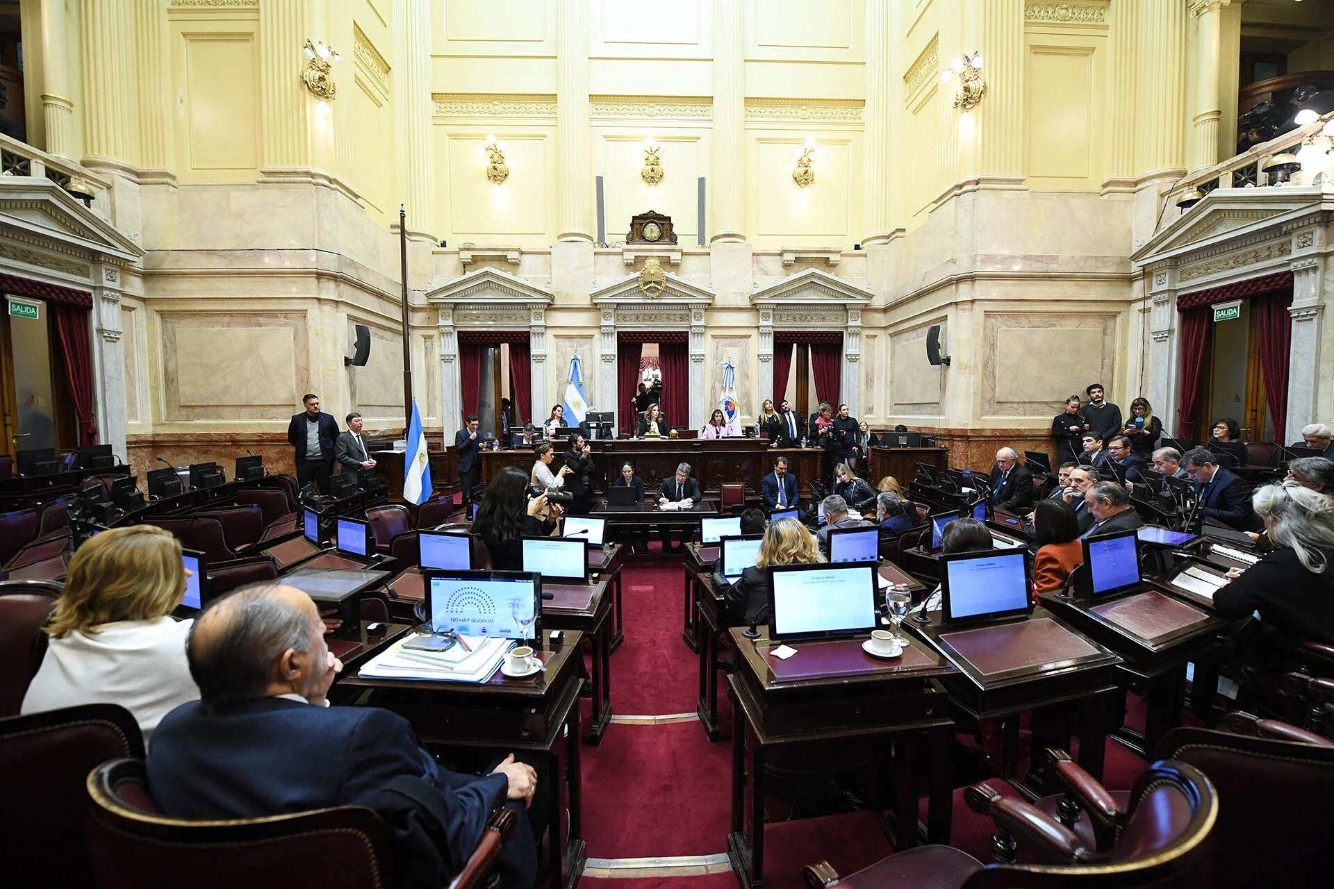Sesión Pública Especial en el Senado de la Nación; el 12 de julio de 2023, en Buenos Aires, Argentina. (Foto: Sofia Areco/Comunicación Senado).