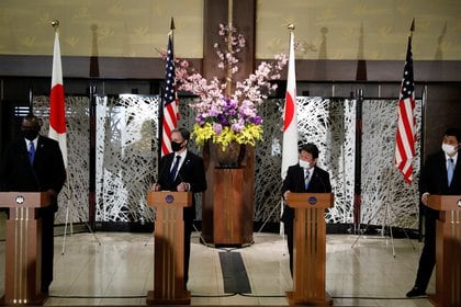 La cumbre 2+2 en Tokio (Reuters)