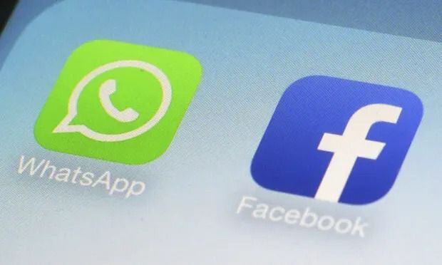 France ordered WhatsApp to stop sharing data in December and the EU fined Facebook £94m for providing misleading information before its acquisition of WhatsApp in 2014. Photograph: Patrick Sison/AP