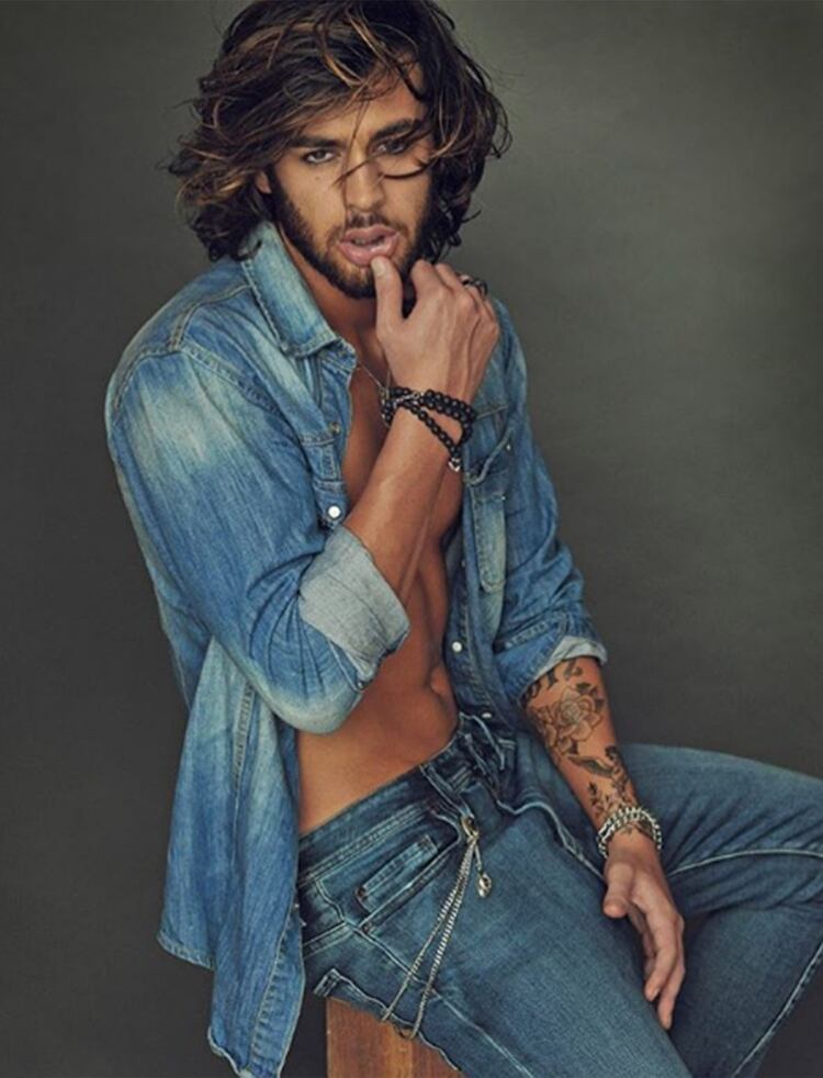 Matias Zanuzzi también es modelo (Fotos: Instagram)