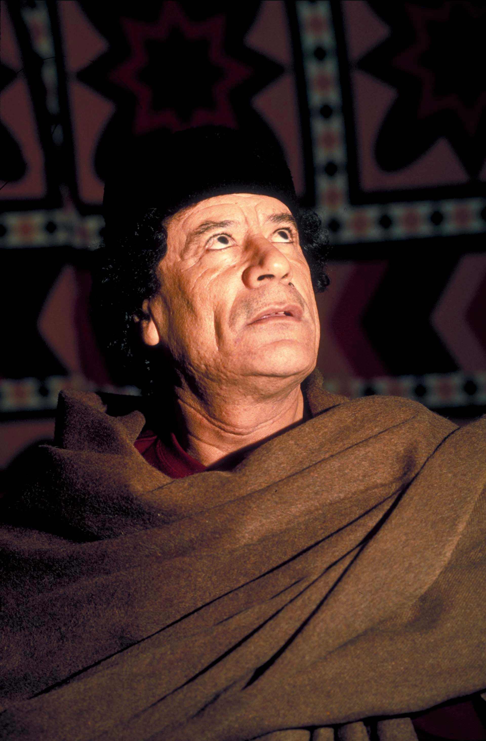 Gadafi era un monstruo sanguinario que manejaba con mano de hierro Libia, pero además era un violador que demostraba su poder sometiendo jóvenes (Barry Iverson/Getty Images)
