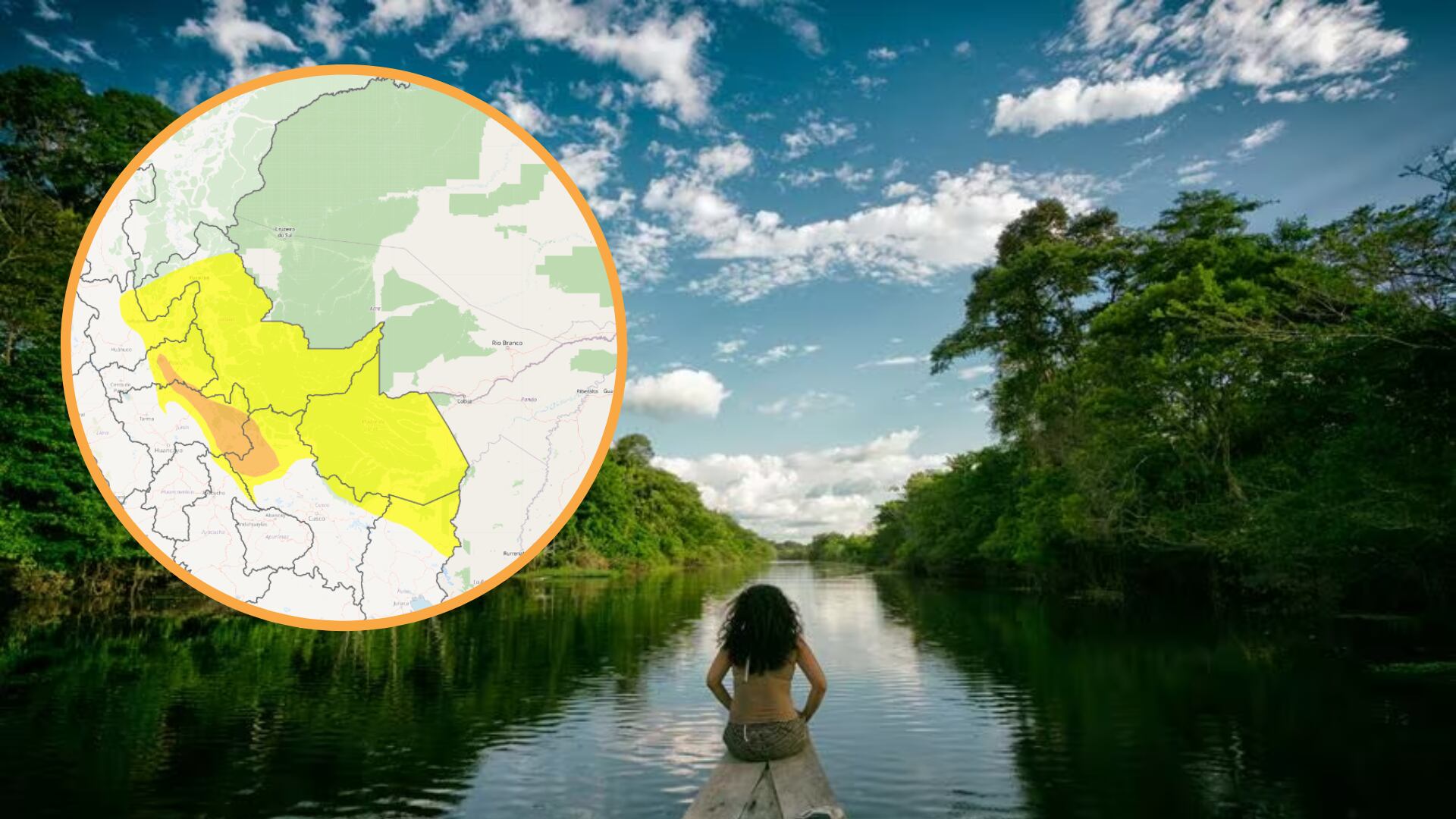 Amazonía peruana en riesgo por calor extremo.
