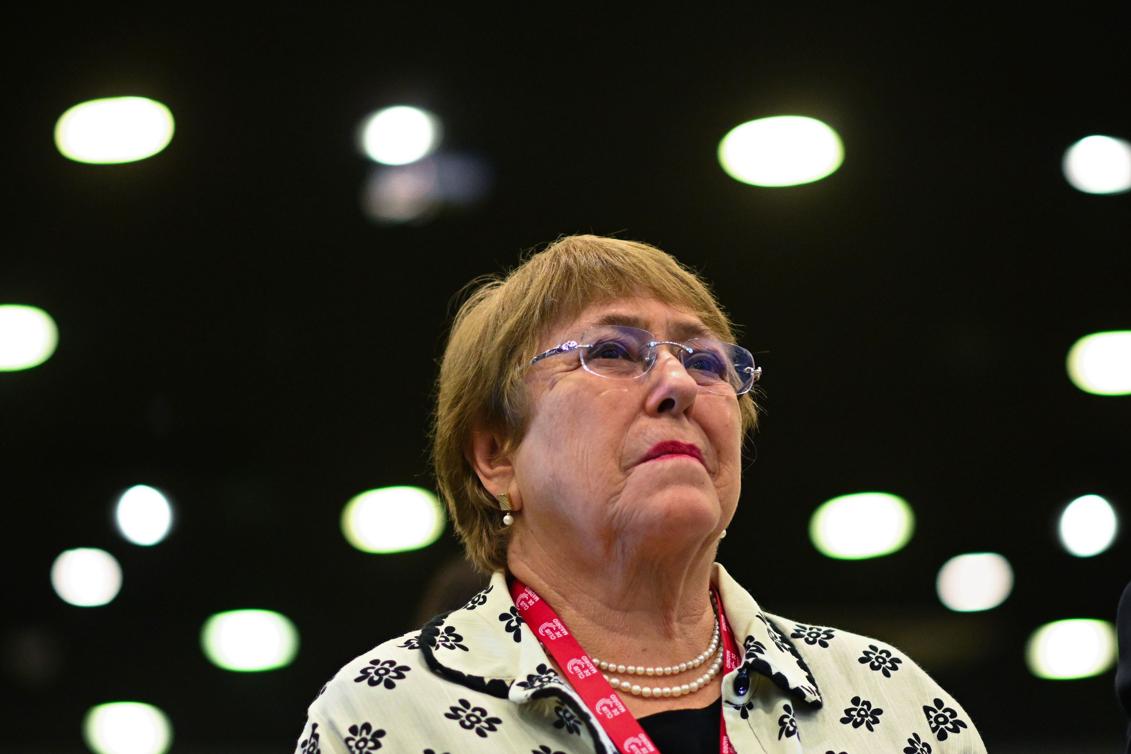 La ex alta comisionada de las Naciones Unidas para los Derechos Humanos, Michelle Bachelet, en foto de archivo. 