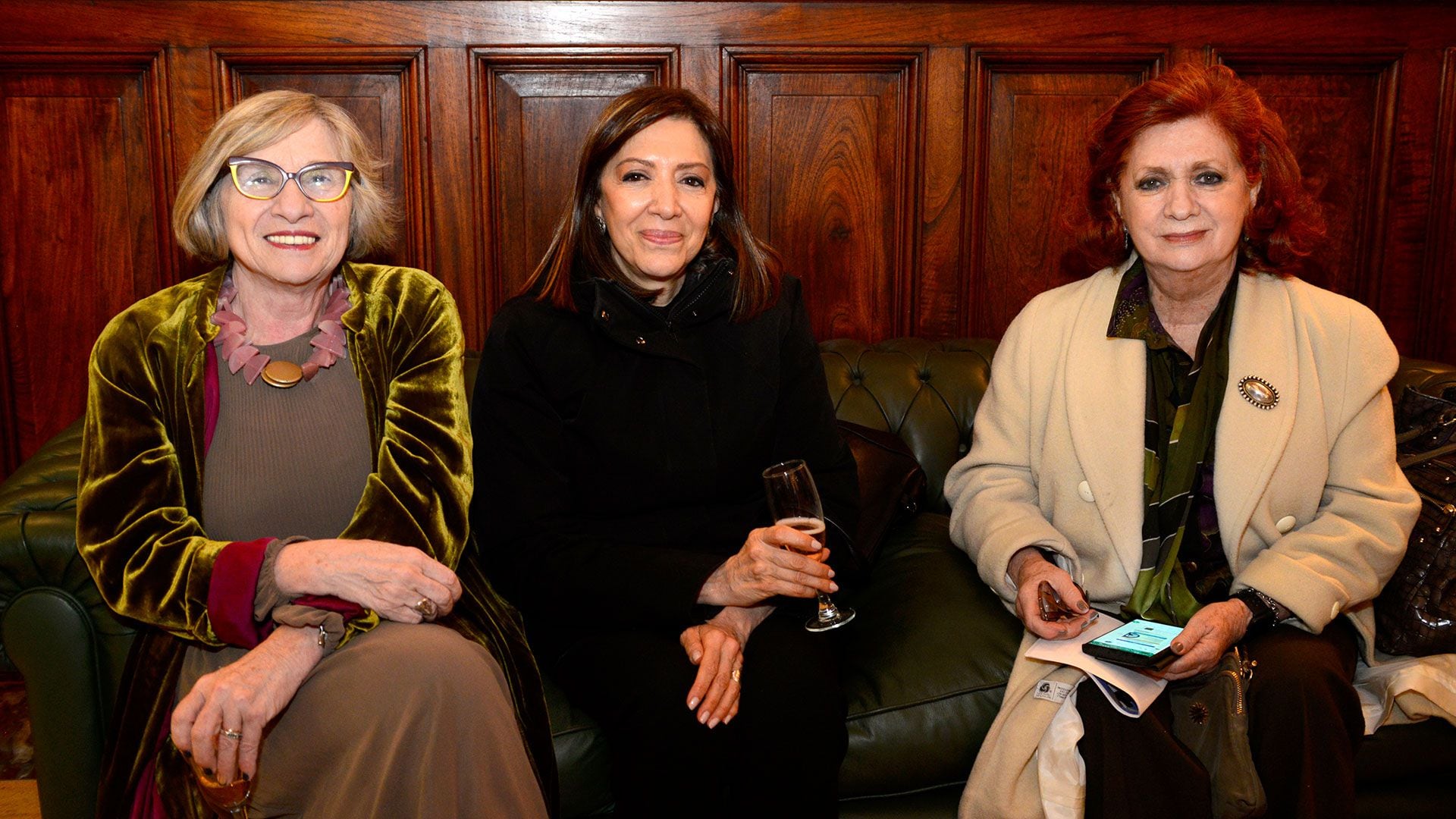 Graciela Adán, Adriana Vaccaro y Teresa González Fernández
