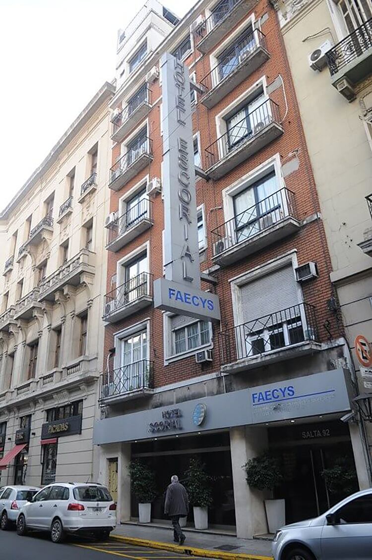 Hotel Escorial, del sindicato de Comercio