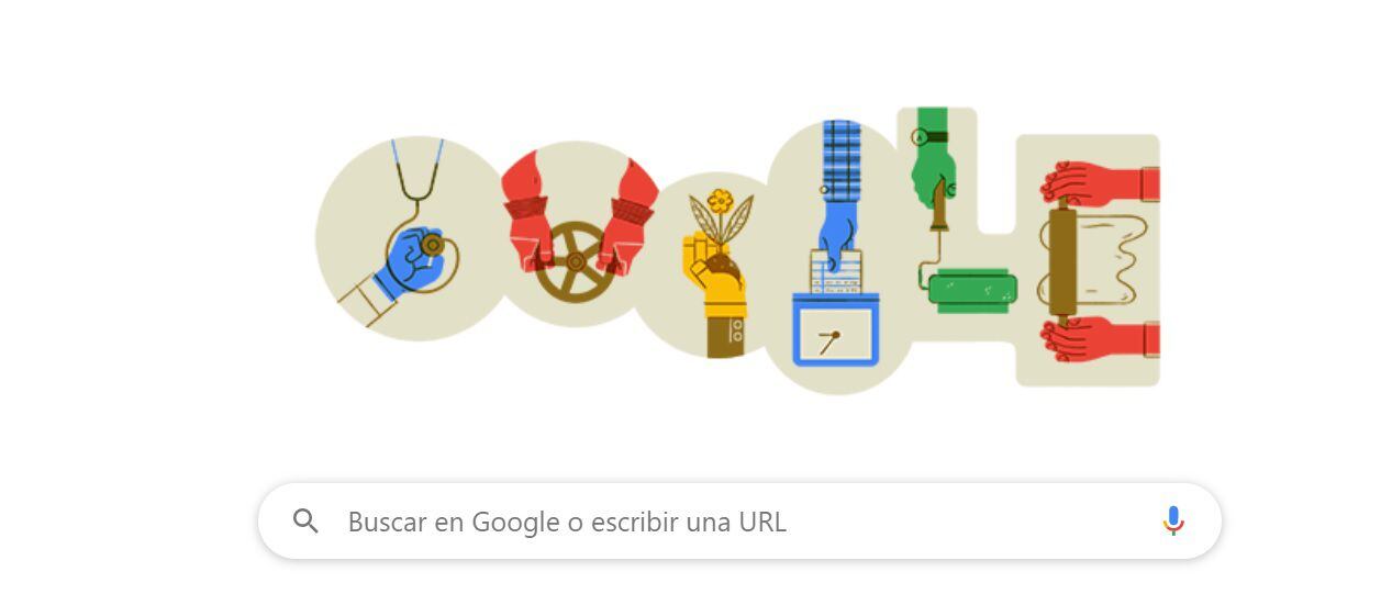 El doodle de Google