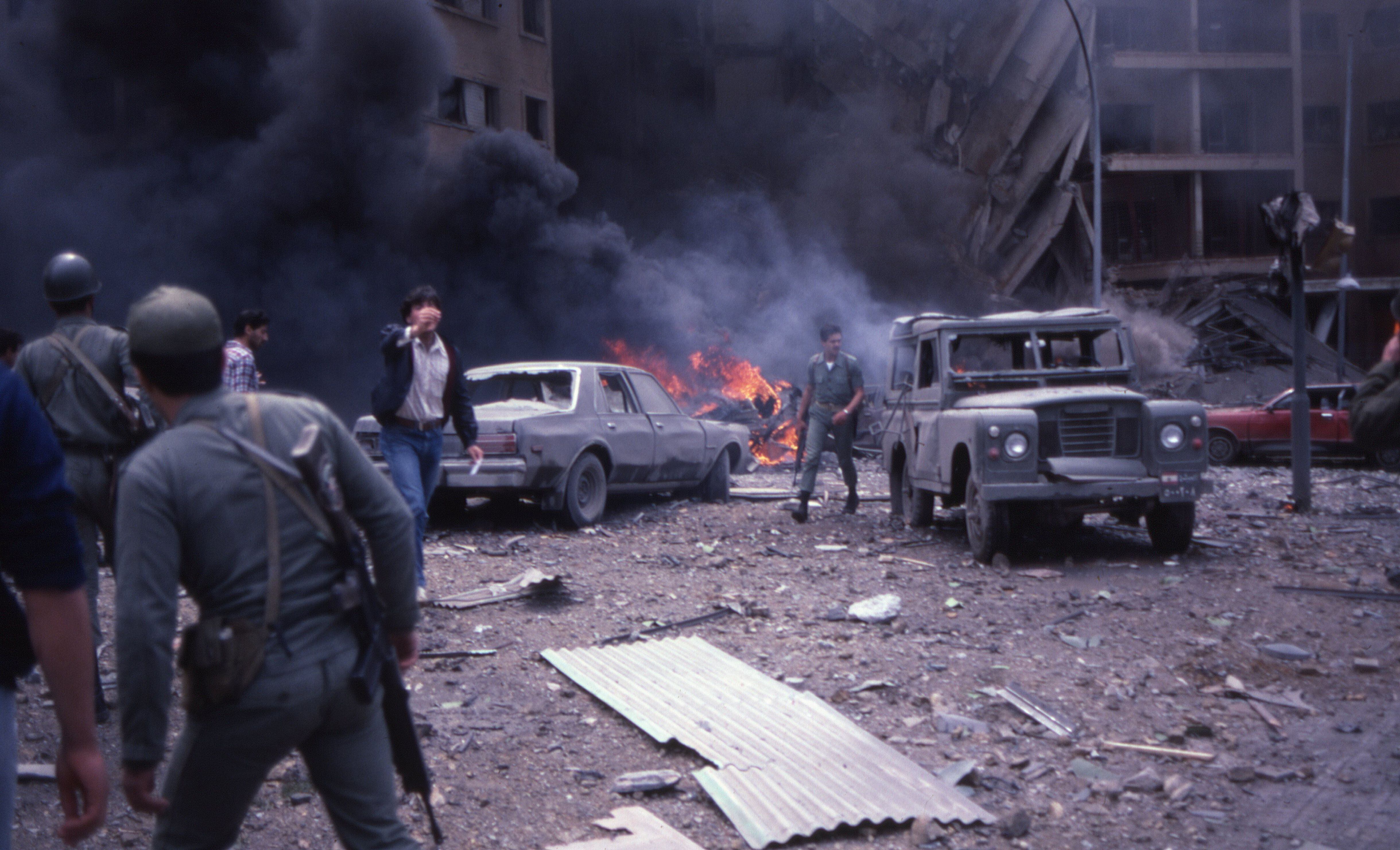 Un funcionario de Irán admitió la participación del régimen en el ataque a la embajada de EEUU en el Líbano en 1983. (Getty Images/ARCHIVO)