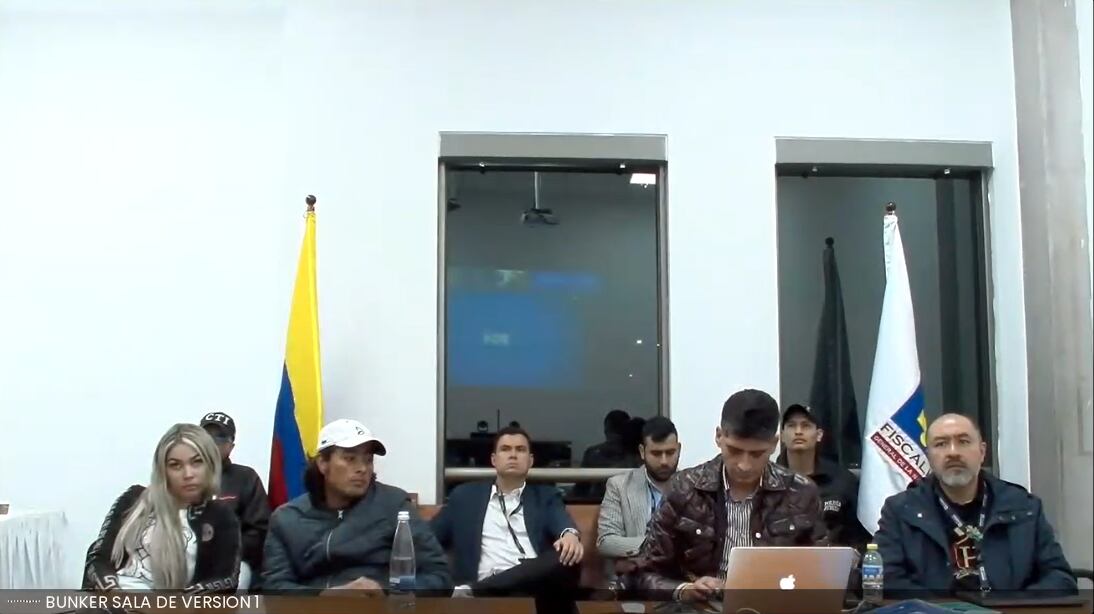 En la noche del 29 de julio se inició, en el búnker de la Fiscalía General de la Nación la audiencia de legalización de captura del hijo mayor del presidente Gustavo Petro. Fiscalía.