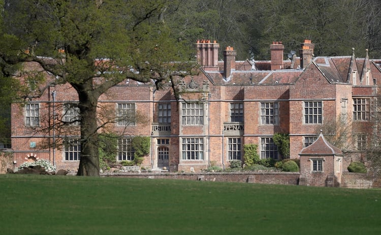 Chequers, la residencia veraniega oficial del primer ministro británico donde Boris Johnson se recupera de su caso de Covid-19. Foto: REUTERS/Peter Nicholls