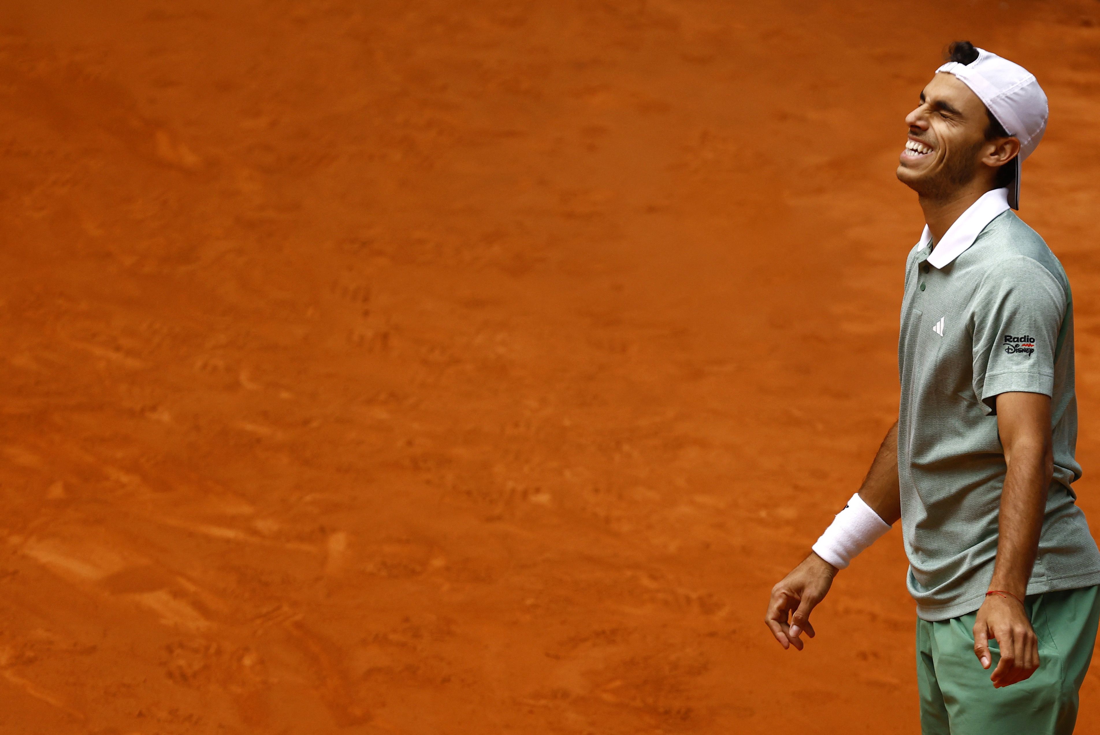 Francisco Cerundolo buscará ser semifinalista de un Masters 1000 por segunda vez en su carrera (Foto: Reuters/Susana Vera)
