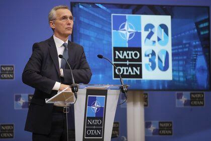 El secretario general de la OTAN, Jens Stoltenberg. EFE/EPA/OLIVIER HOSLET /Archivo