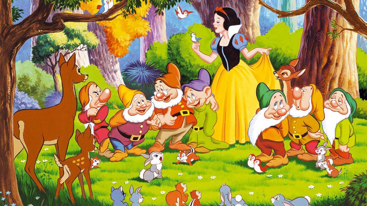 "Blancanieves y los siete enanitos" es una película animada de Walt Disney, estrenada en 1937. (Walt Disney Pictures)