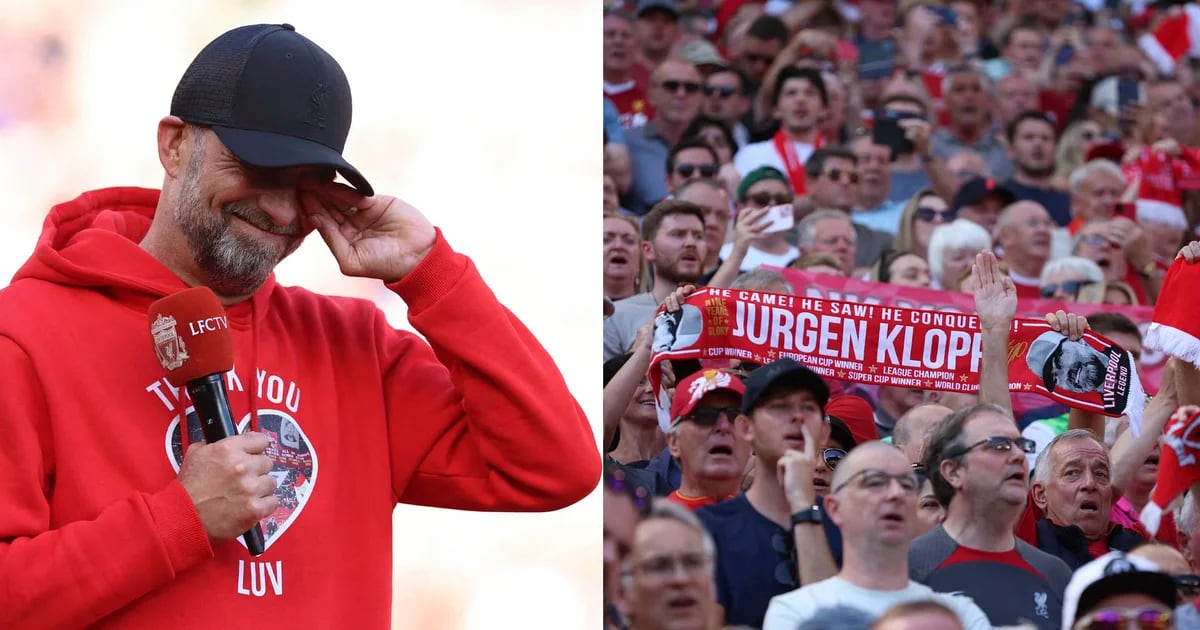 An emotional farewell to Liverpool’s Jürgen Klopp: the track that made him cry and the brand new coach’s actions.