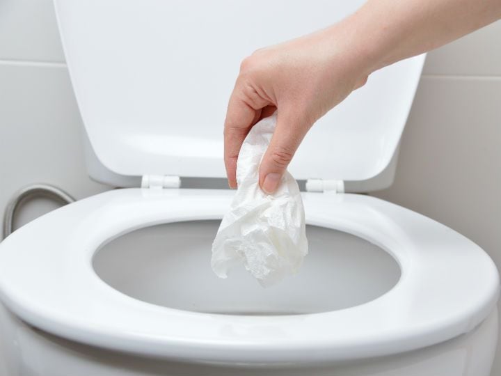 El papel higiénico usado se debe echar por el inodoro o en un tacho de  basura?, Sociedad, La Revista