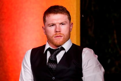 En la imagen, el boxeador mexicano Saúl 'Canelo' Álvarez. EFE/José Méndez/Archivo
