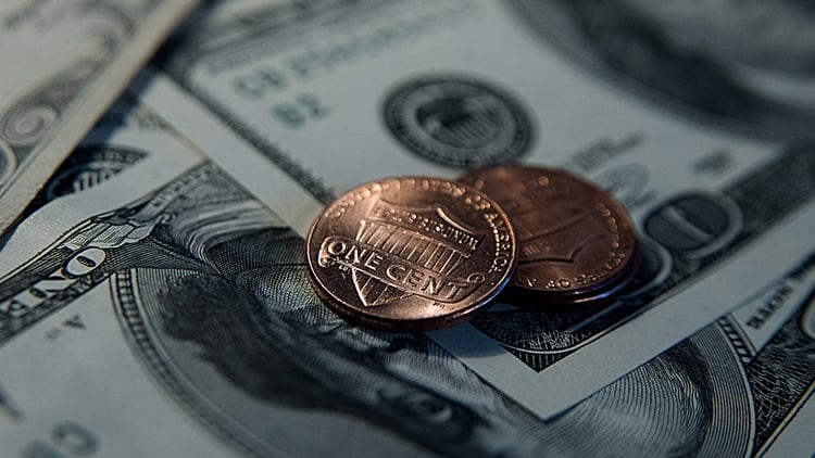 El dólar asciende 4,1% en 2019. (Adrián Escandar)