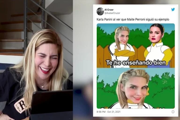 Karla Panini reaccionó a memes de supuestas infidelidades de actrices mexicanas