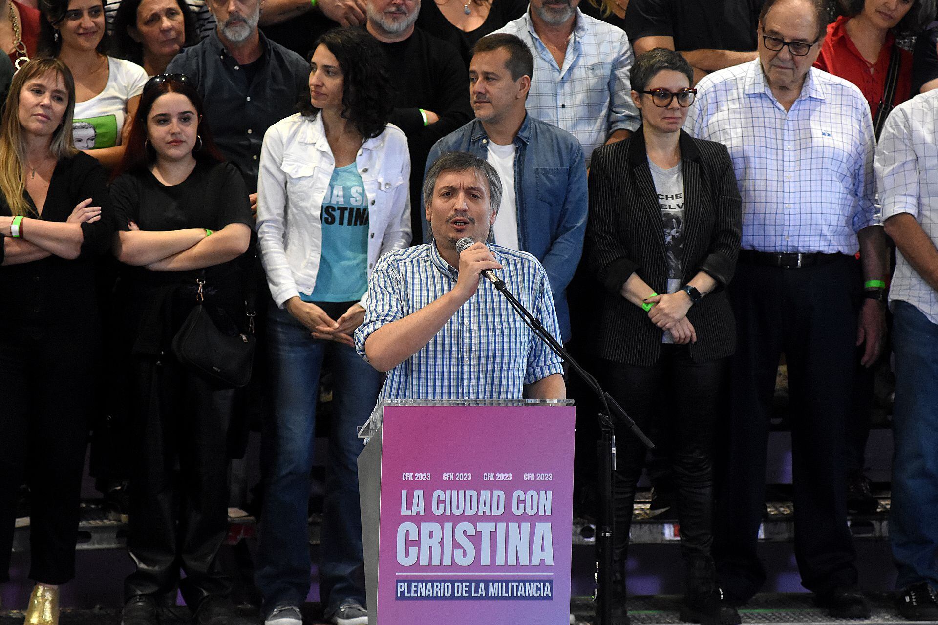 Máximo Kirchner, diputado nacional y refernete de La Cámpora (Nicolas Stulberg)