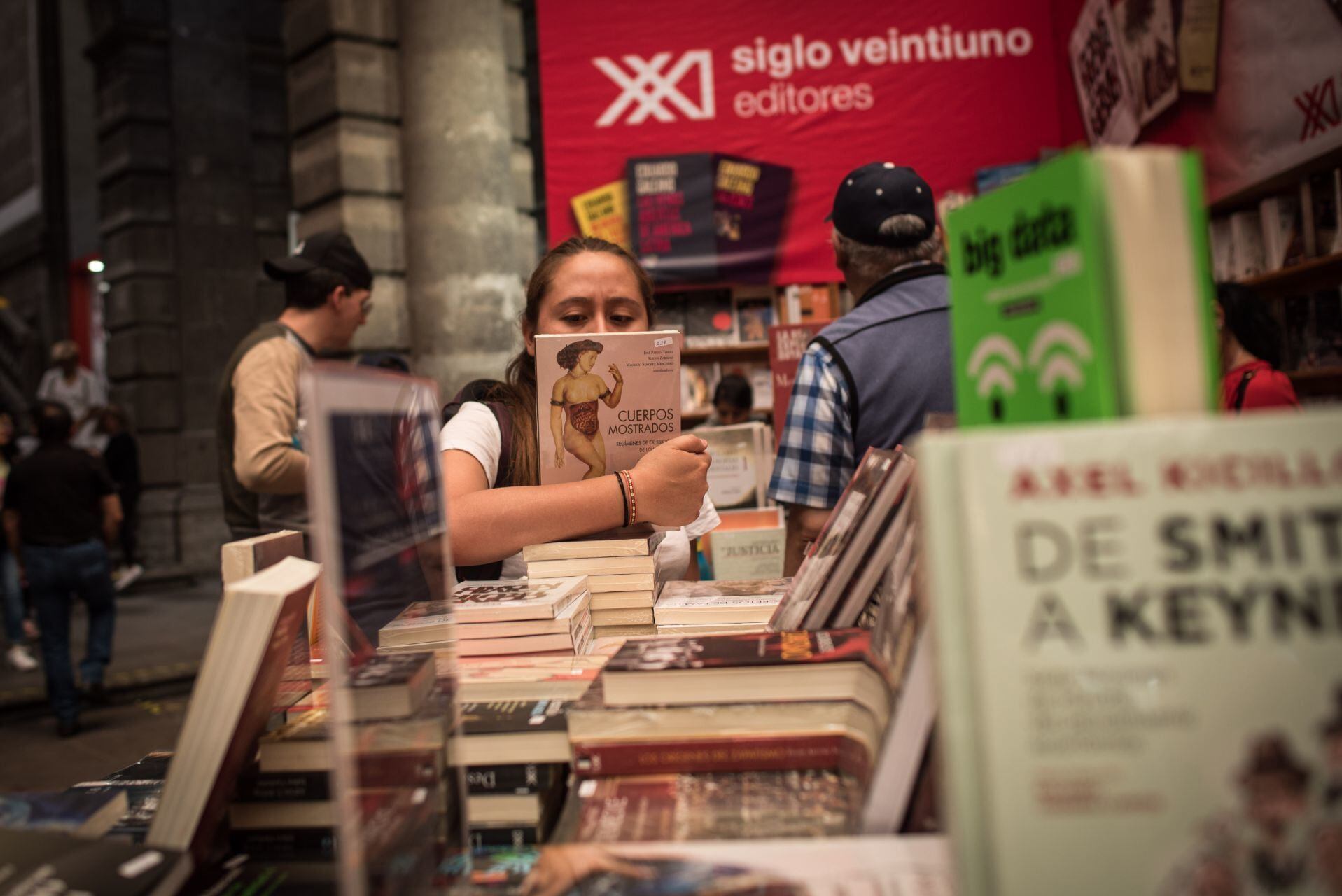 Feria Internacional del Libro del Palacio de Minería. (Pedro Anza/CUARTOSCURO.COM)
