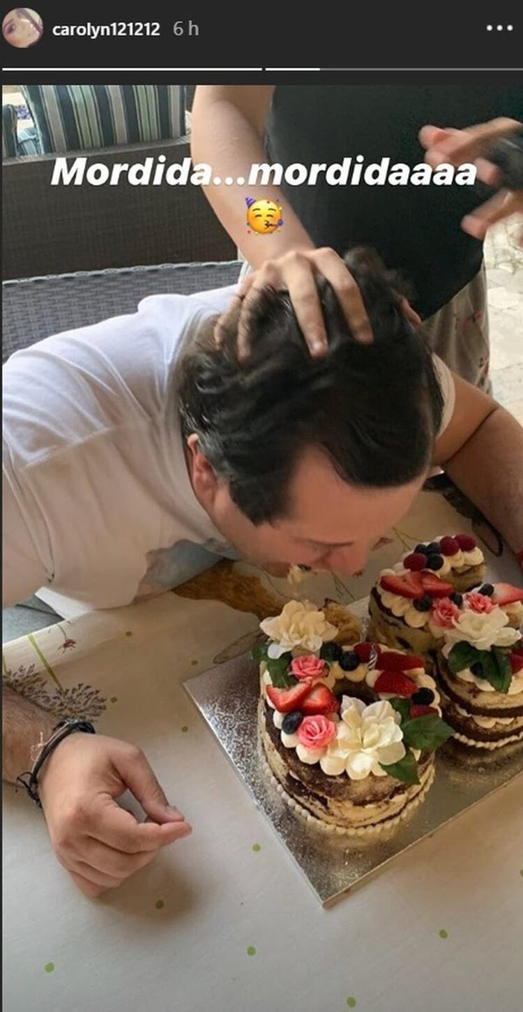 El pasado 1 de abril, José Ramón López festejó al lado de su pareja (Foto: Instagram)
