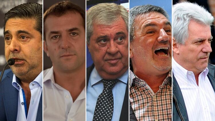 Angelici, Gribaudo, Ameal, Beraldi y Crespi, protagonistas principales de la carrera política en Boca