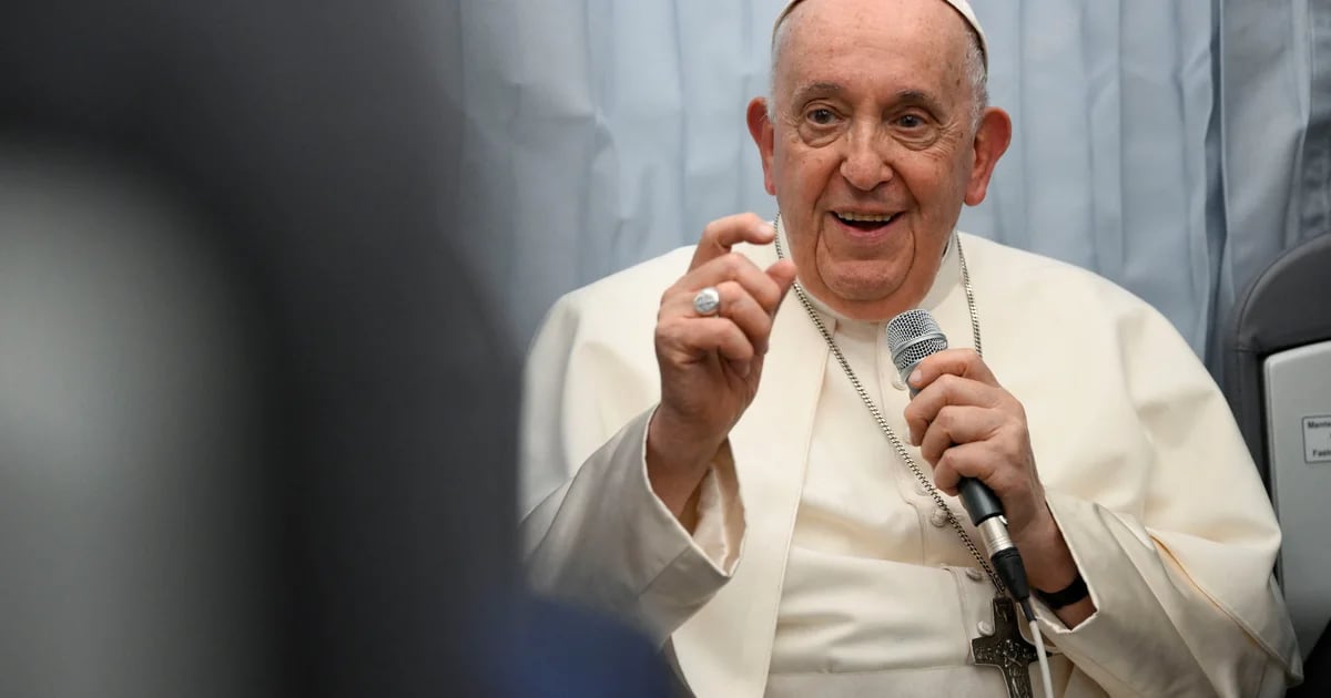 Pope Francis blamed the arms industry for the “martyrs” of the Ukrainian people